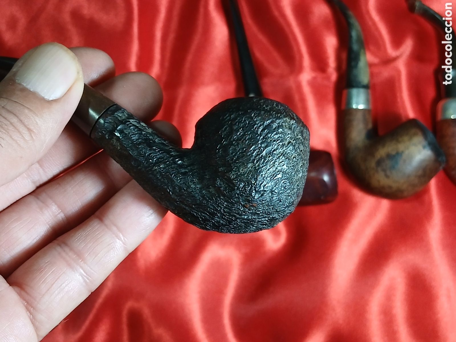 Coleccionismo: 5 Pipas de fumar vintage - Foto 26