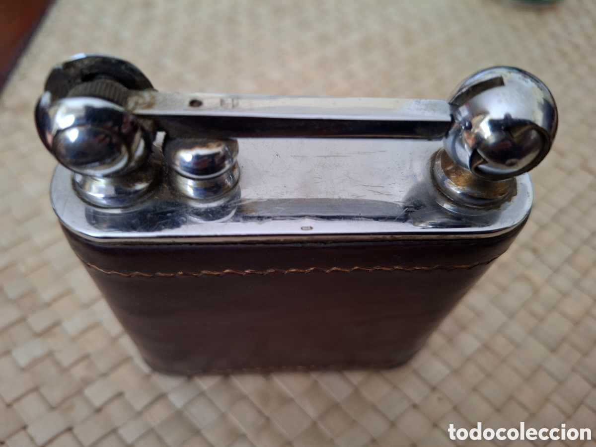 Coleccionismo: ANTIGUO MECHERO DE MESA - Foto 5