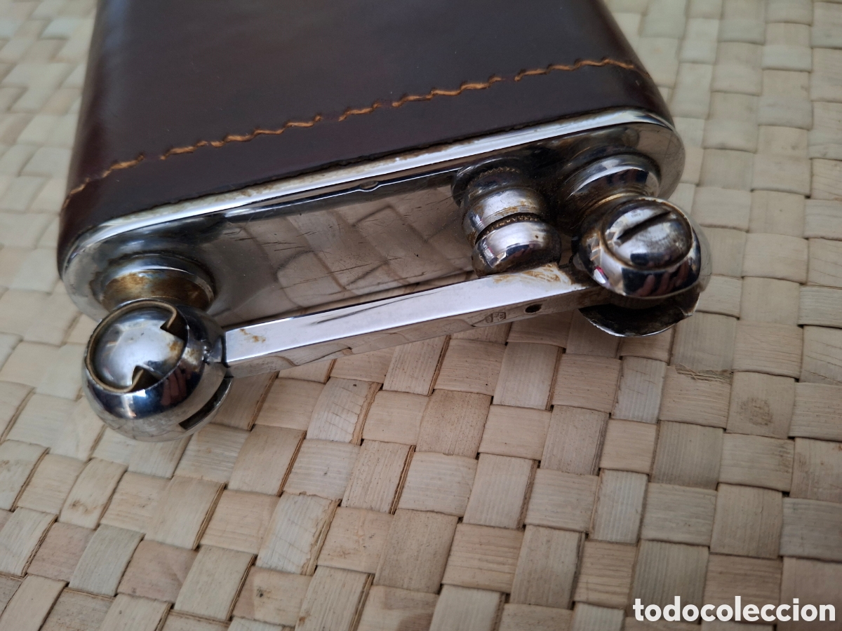 Coleccionismo: ANTIGUO MECHERO DE MESA - Foto 7