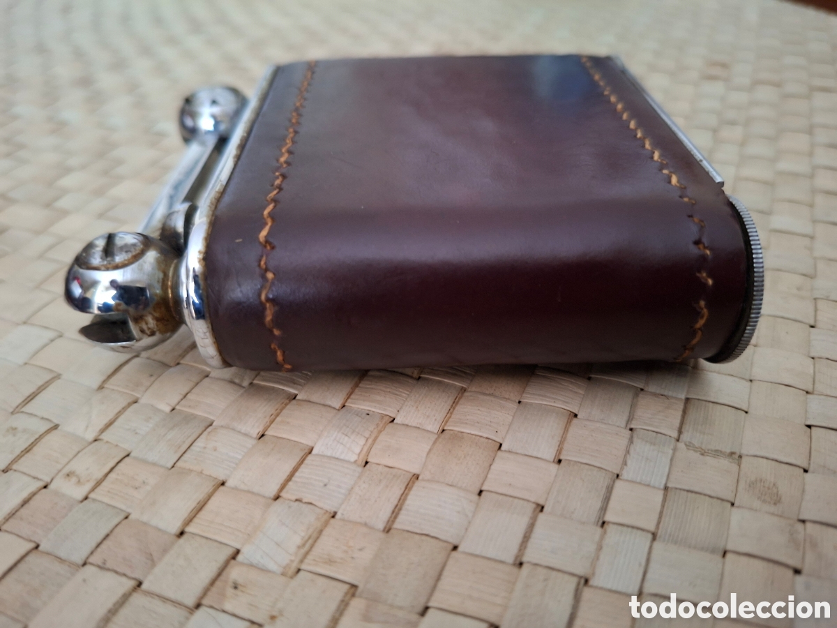 Coleccionismo: ANTIGUO MECHERO DE MESA - Foto 8