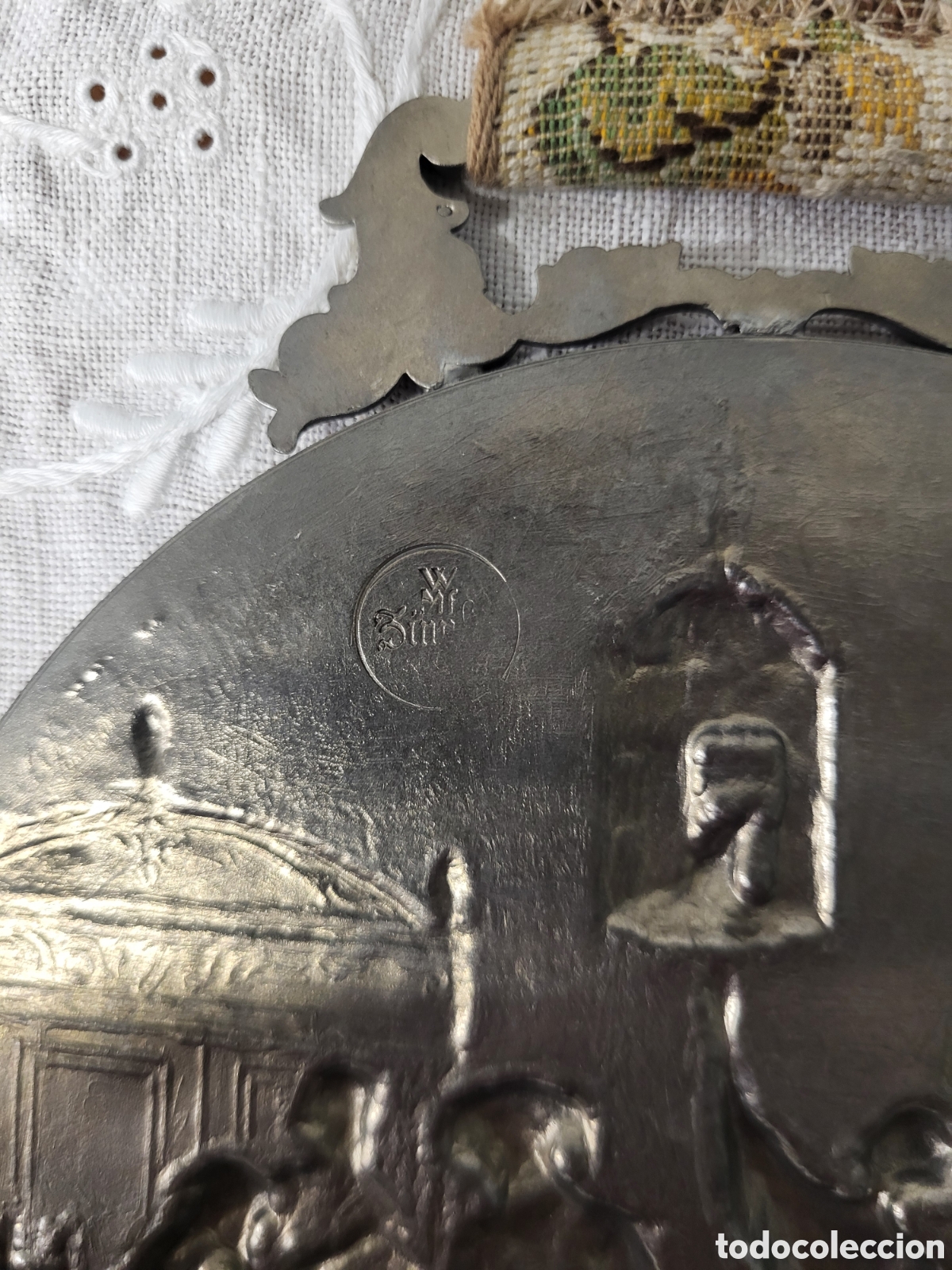 Coleccionismo: MEDALLON DE PARED ZINC - Foto 5