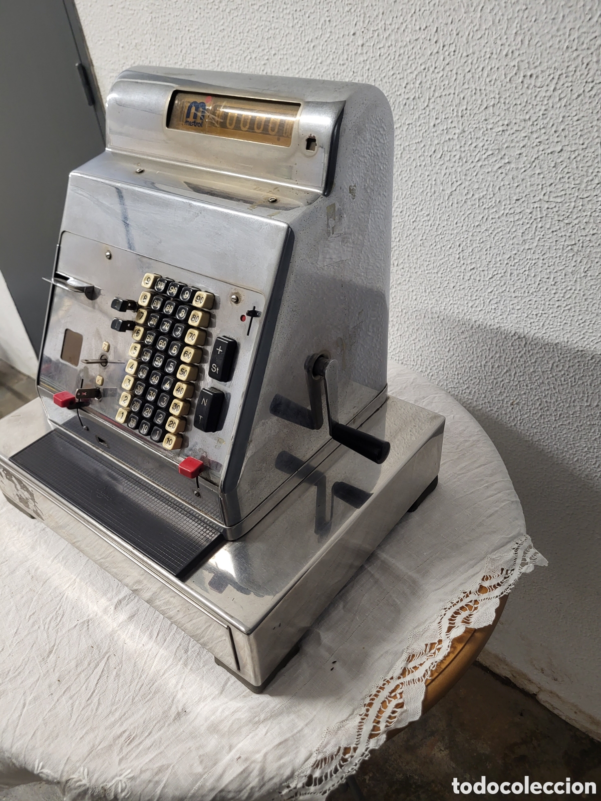 Coleccionismo: CAJA REGISTRADORA MARCA HUGIN - Foto 3
