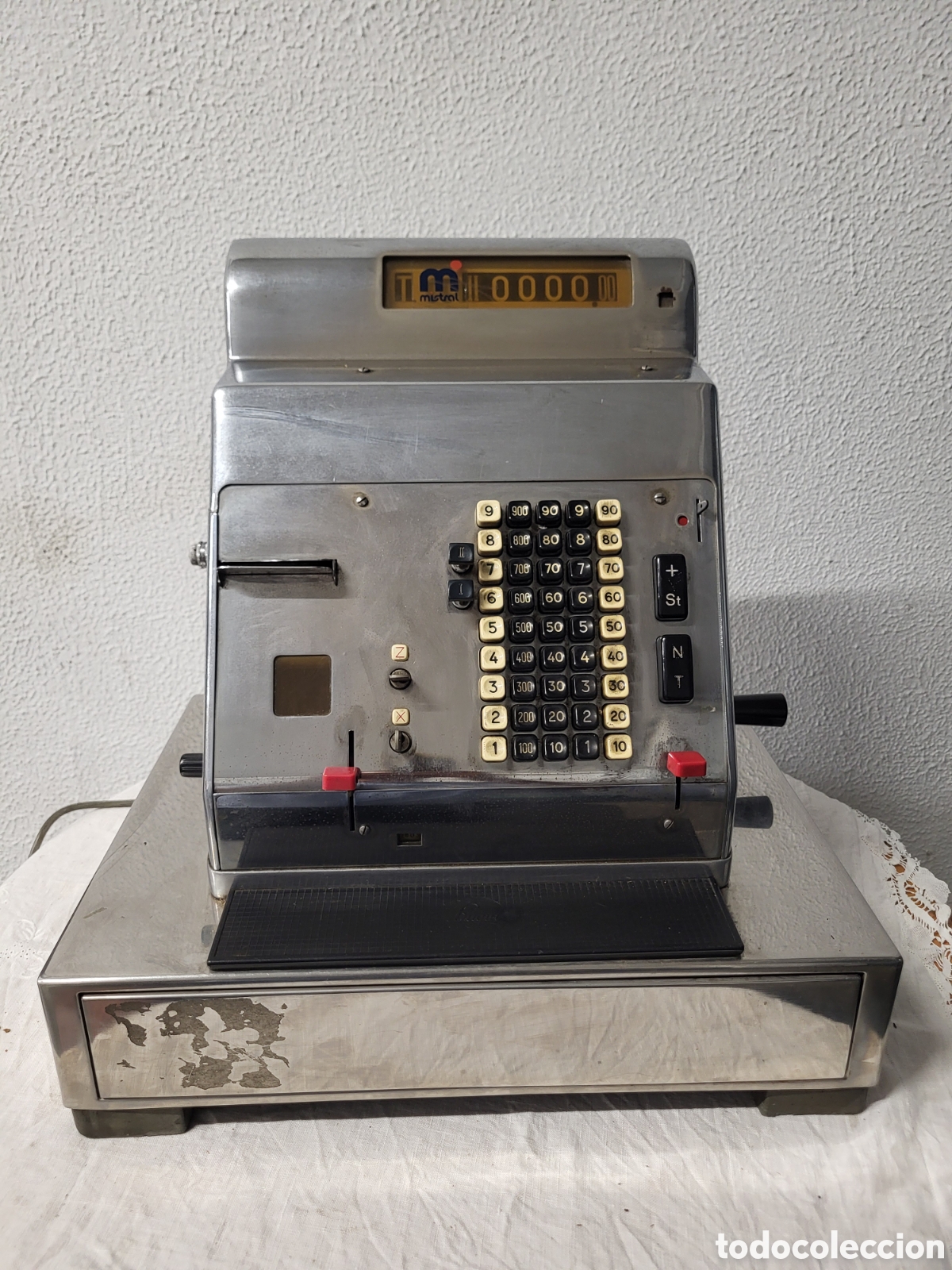 Collecting: CAJA REGISTRADORA MARCA HUGIN