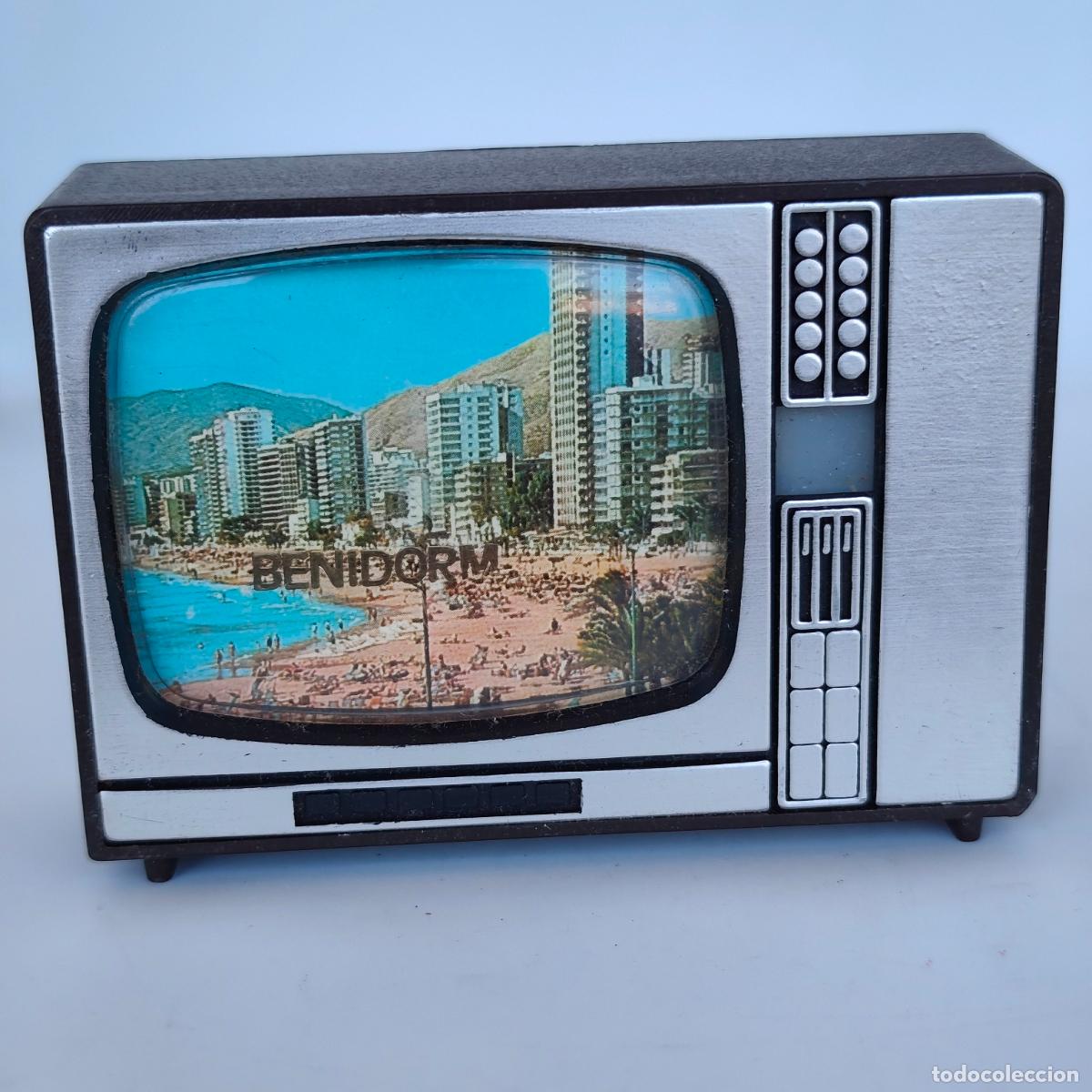 Coleccionismo: Visor Televisor televisi&oacute;n souvenir Benidorm