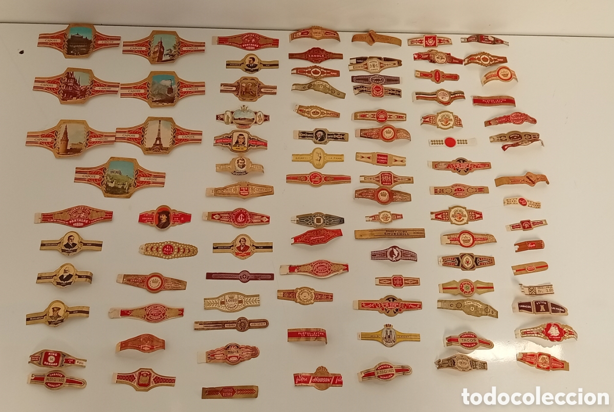 Coleccionismo: COLECCION DE VITOLAS DE PUROS