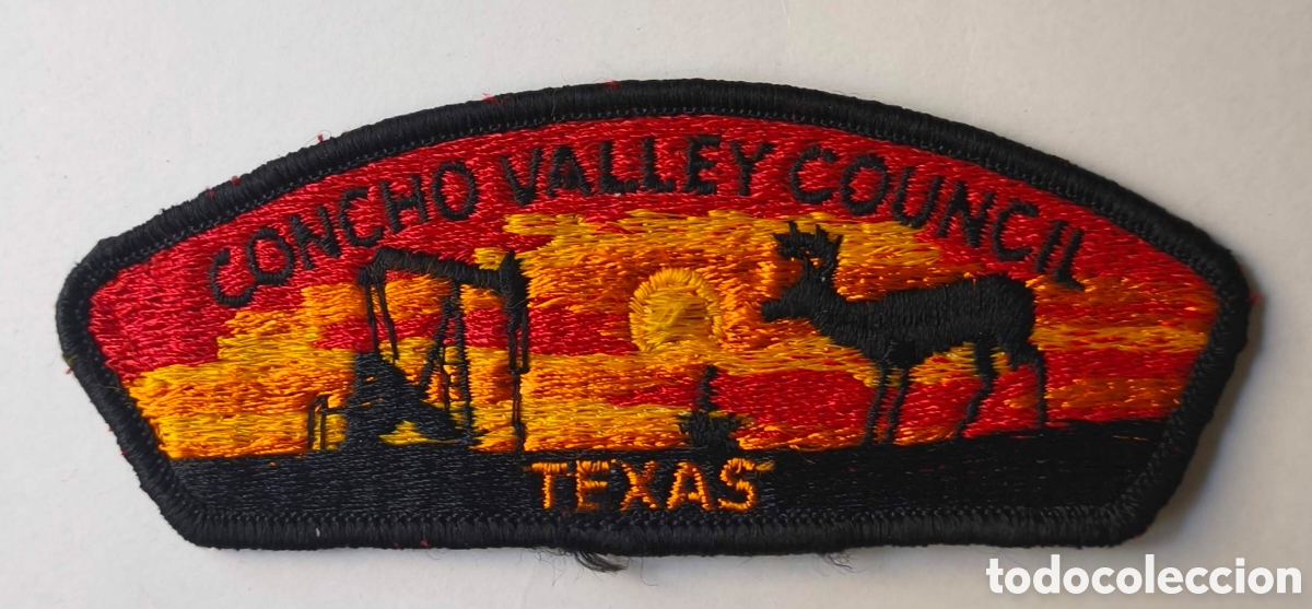 Coleccionismo: EEUU. Parche Scouts. Texas