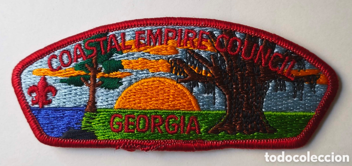 Coleccionismo: EEUU. Parche Scouts. Georgia