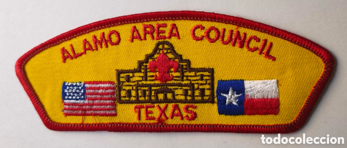 Coleccionismo: EEUU. Parche Scouts. Texas