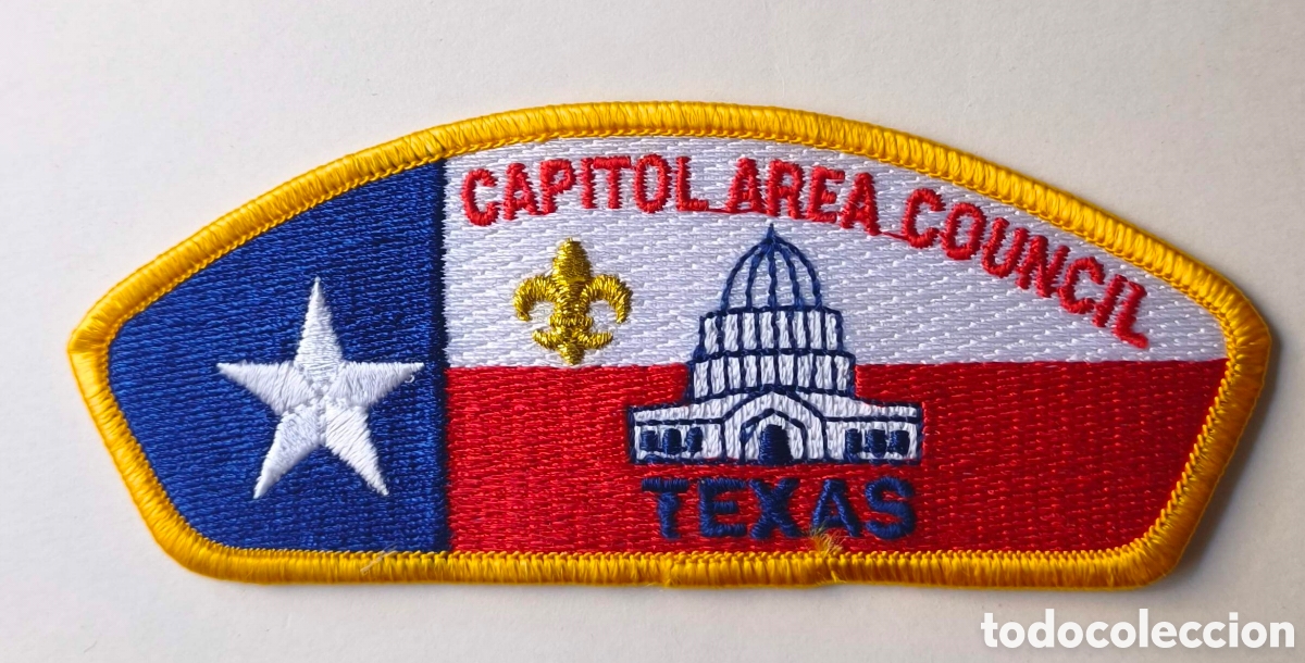 Coleccionismo: EEUU. Parche Scouts. Texas
