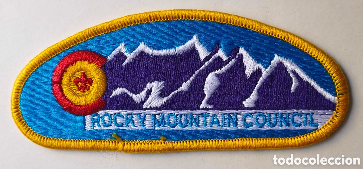 Coleccionismo: EEUU. Parche Scouts. Rocky Mountain Council