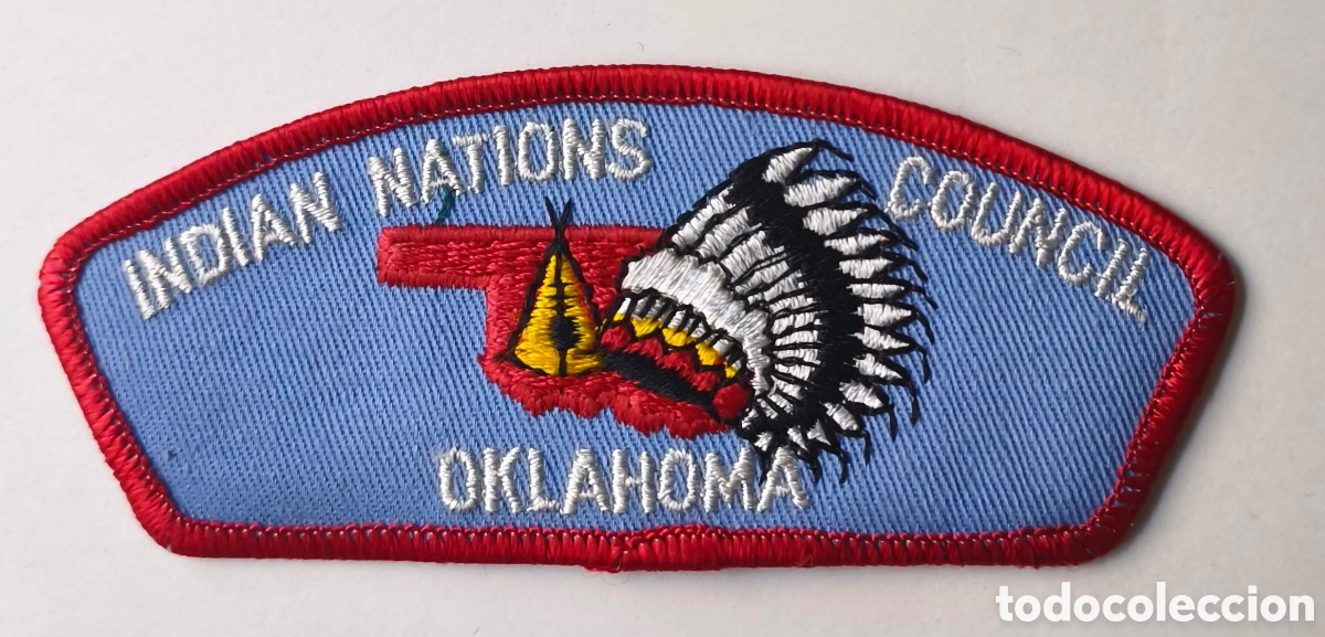 Coleccionismo: EEUU. Parche Scouts. Oklahoma