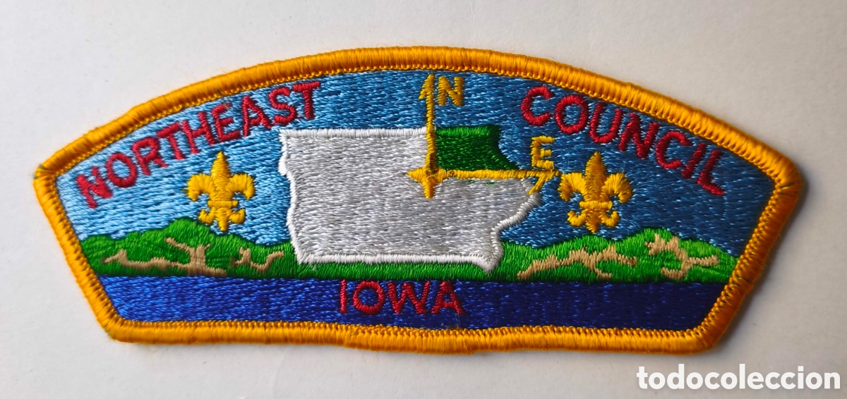Coleccionismo: EEUU. Parche Scouts. Iows