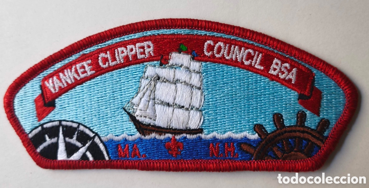 Coleccionismo: EEUU. Parche Scouts. Yankee Clipper Council