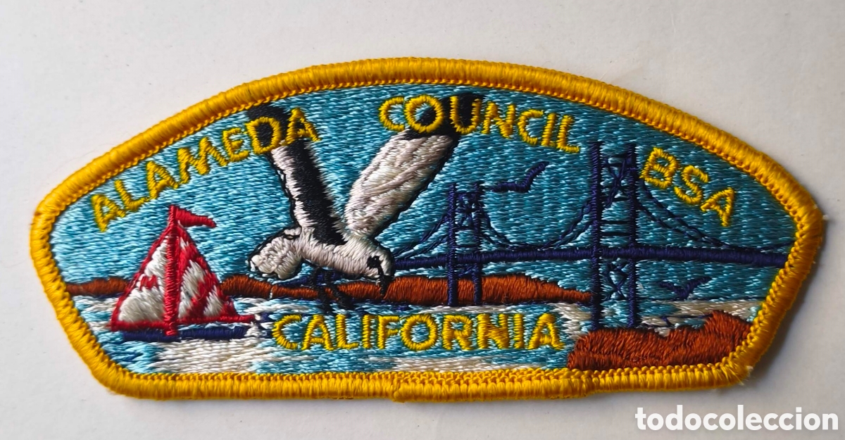 Coleccionismo: EEUU. Parche Scouts. California