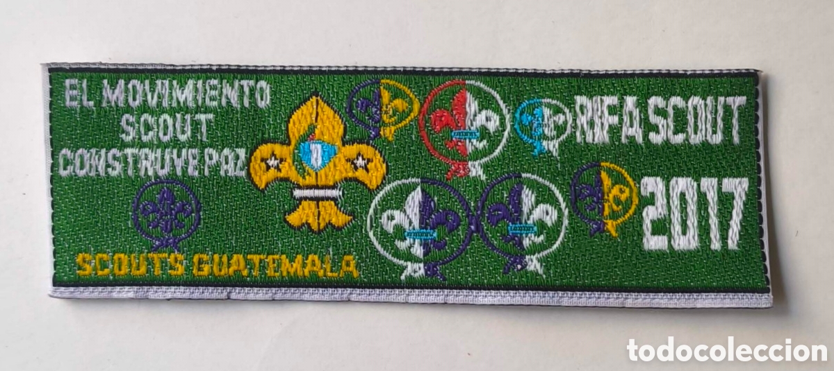 Coleccionismo: Guatemala. 2017. Parche Scouts