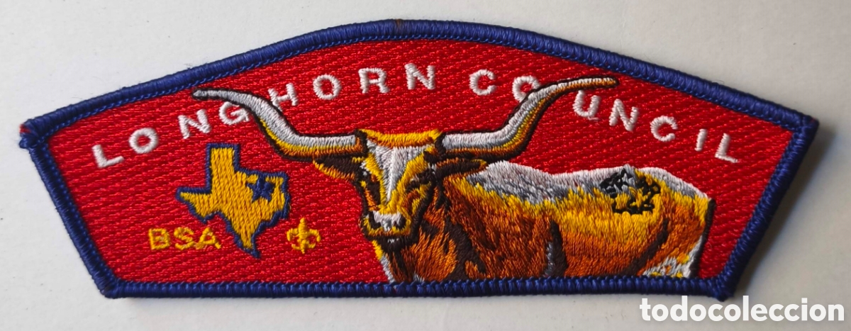 Coleccionismo: EEUU. Parche Scouts. Texas
