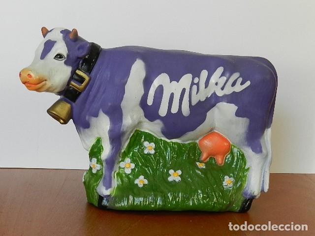 Coleccionismo: Hucha promocional MILKA Vaca lechera