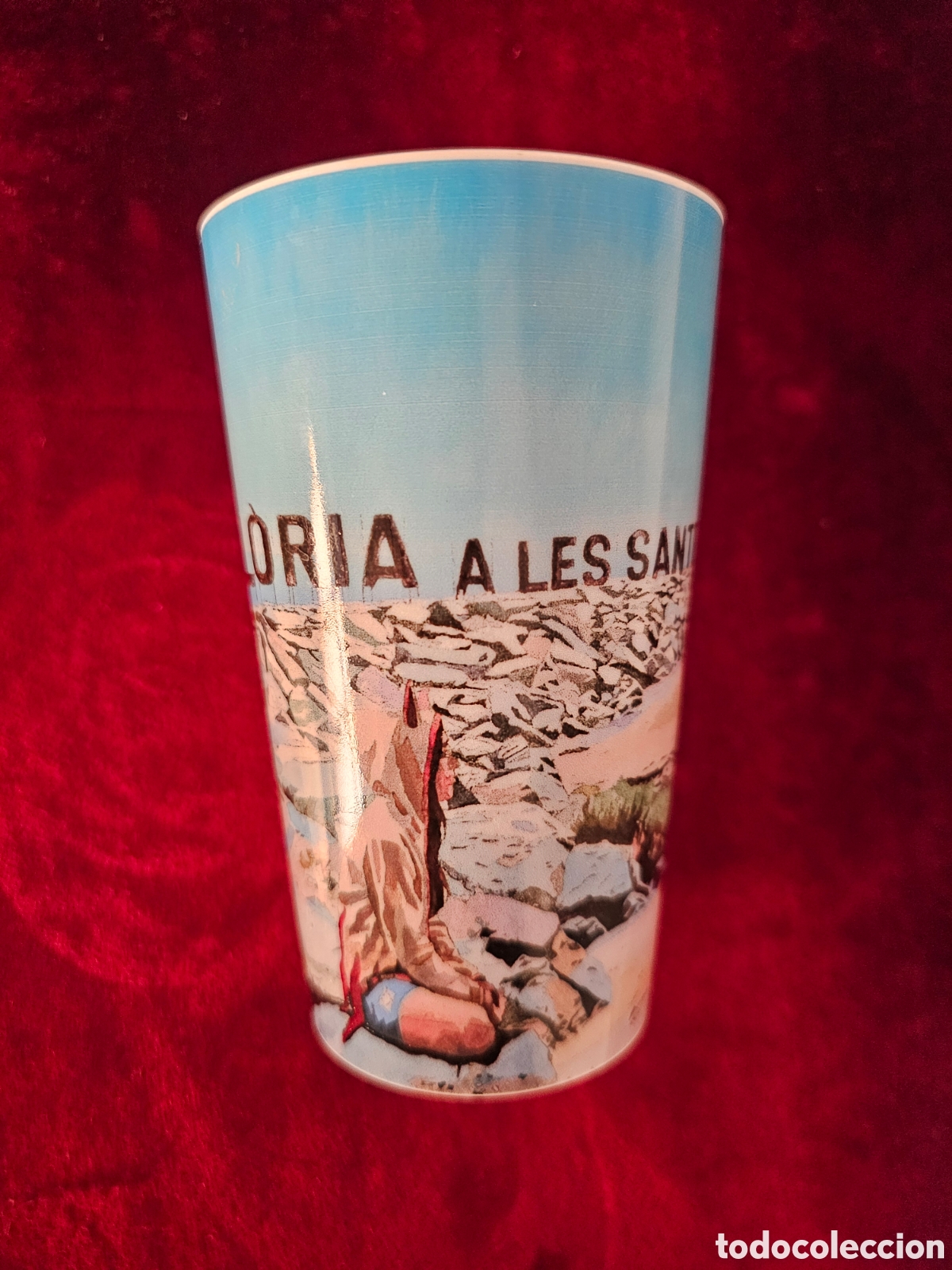 Coleccionismo: Vaso Reutilizable Festa Major de Matar&oacute; 2026 - Les Santes (&rdquo;Gl&ograve;ria a Les Santes&rdquo;)