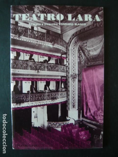 Collezionismo: TEATRO LARA MADRID PROGRAMA LLEGADA DE LOS DIOSES CONCHA VELASCO JUAN DIEGO 1971