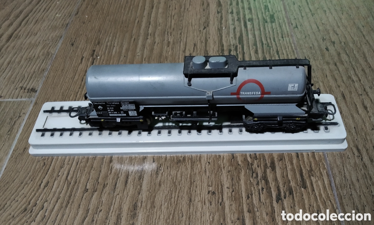 Coleccionismo: Electro tren cisterna Deutsche Transfesa - Foto 3