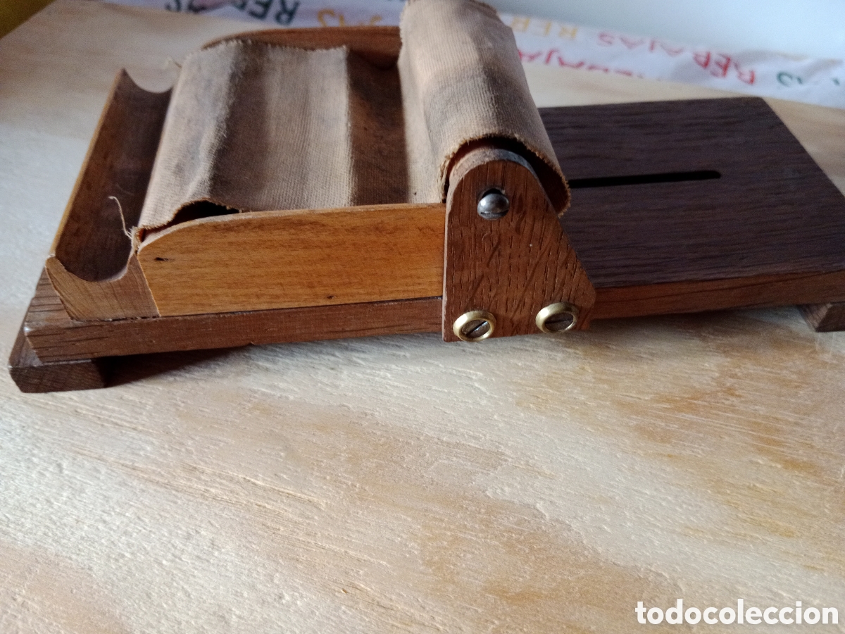 Coleccionismo: Maquina de liar cigarrillos - Foto 4