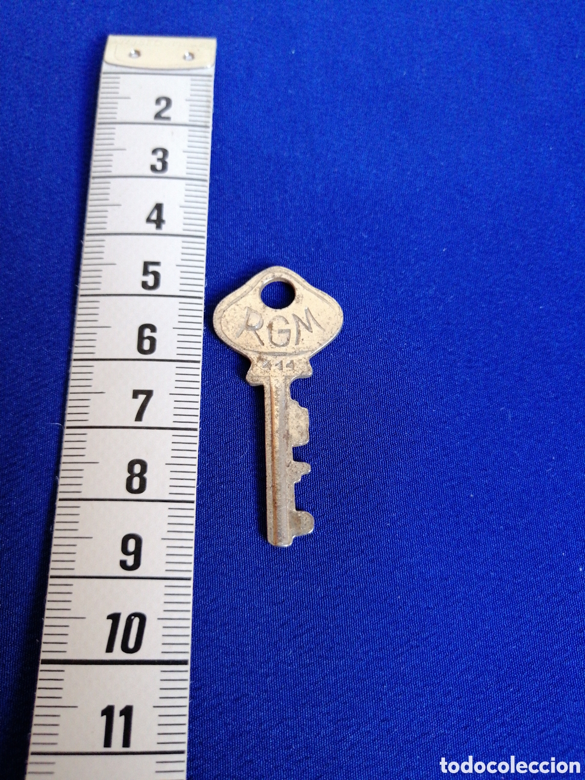 Coleccionismo: LLAVE MARCA RGM MODELO 414 - Foto 3