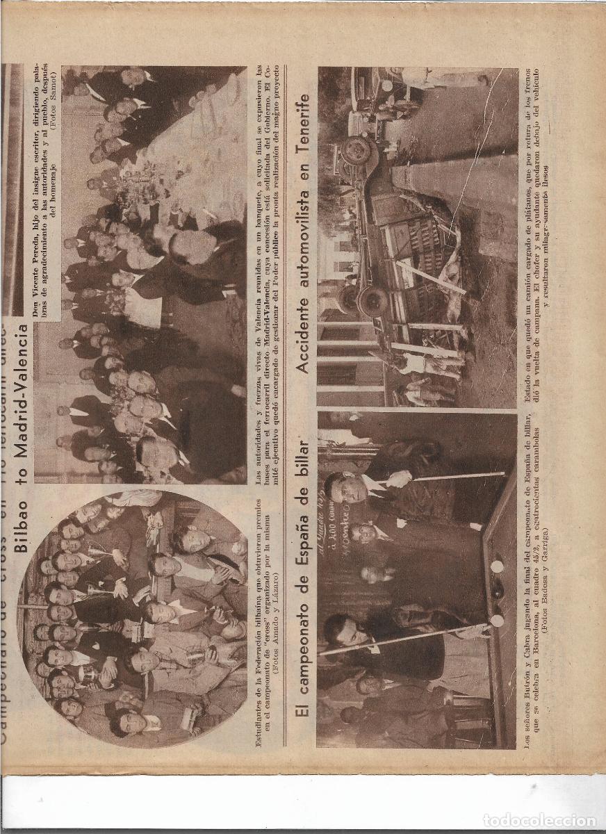 Coleccionismo: A&Ntilde;O 1933 RECORTE PRENSA BARCELONA CAMPEONATO ESPA&Ntilde;A DE BILLAR BUTRON Y CABRAN EN LA FINAL CARAMBOLAS