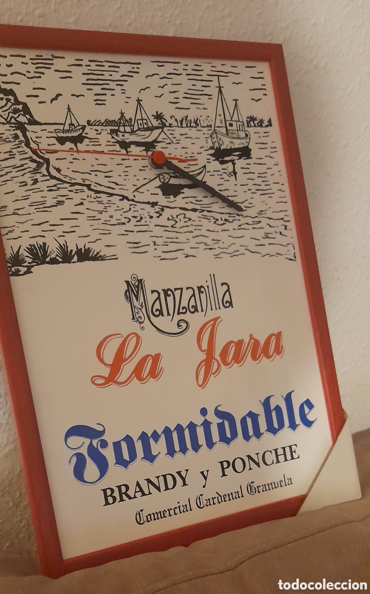 Coleccionismo: Azulejo publicidad reloj - Foto 2