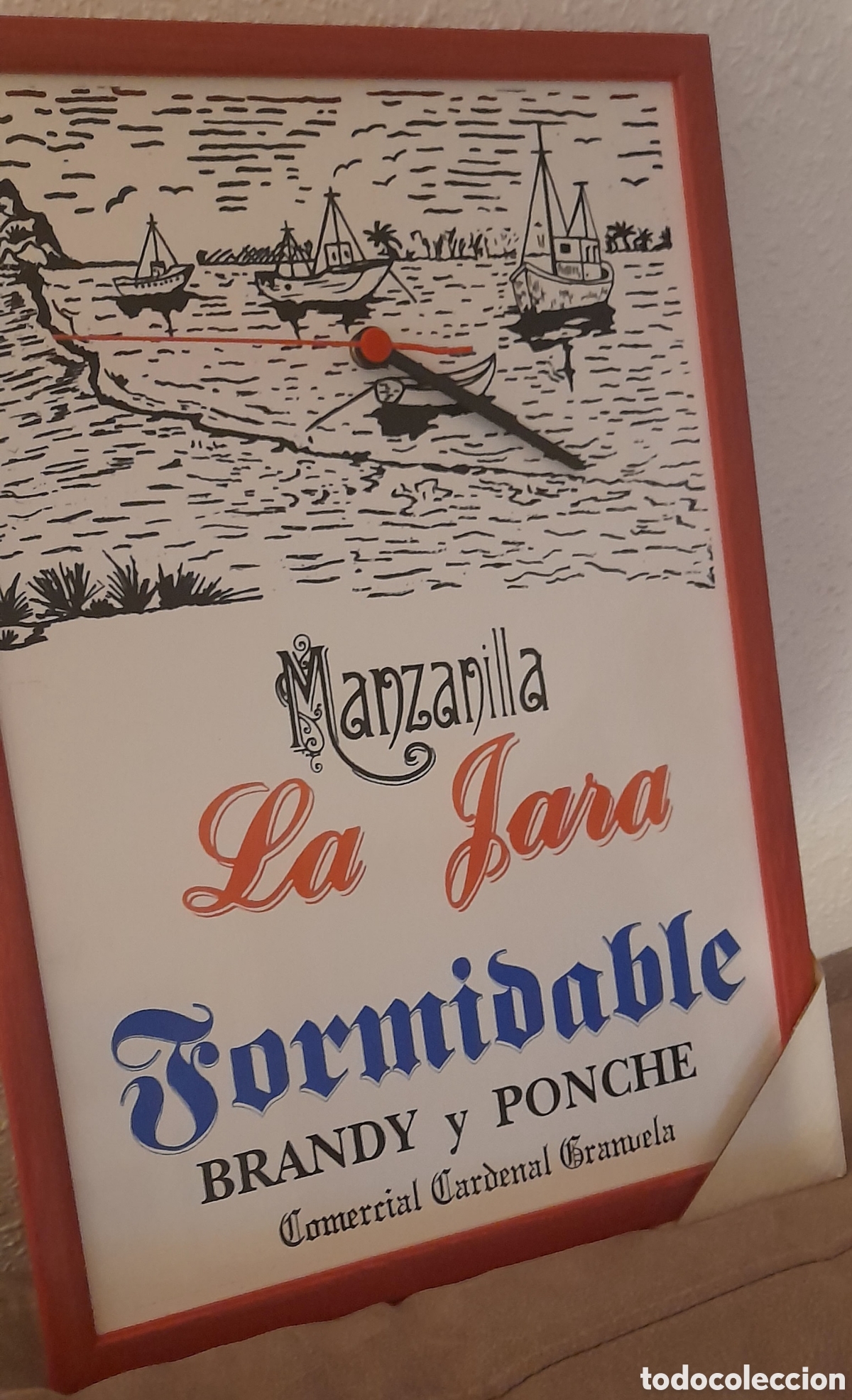 Coleccionismo: Azulejo publicidad reloj - Foto 3