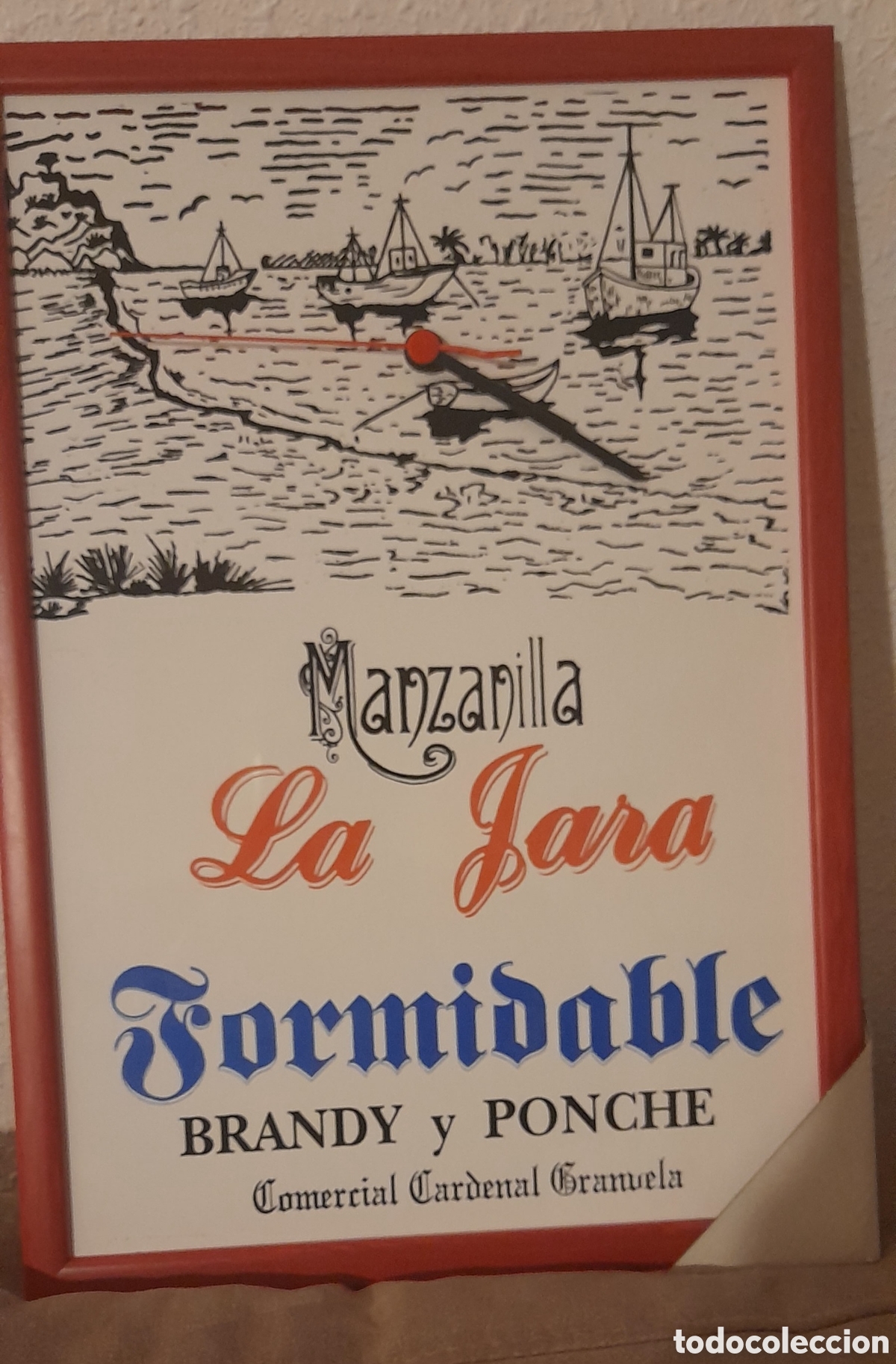 Collectionnisme: Azulejo publicidad reloj