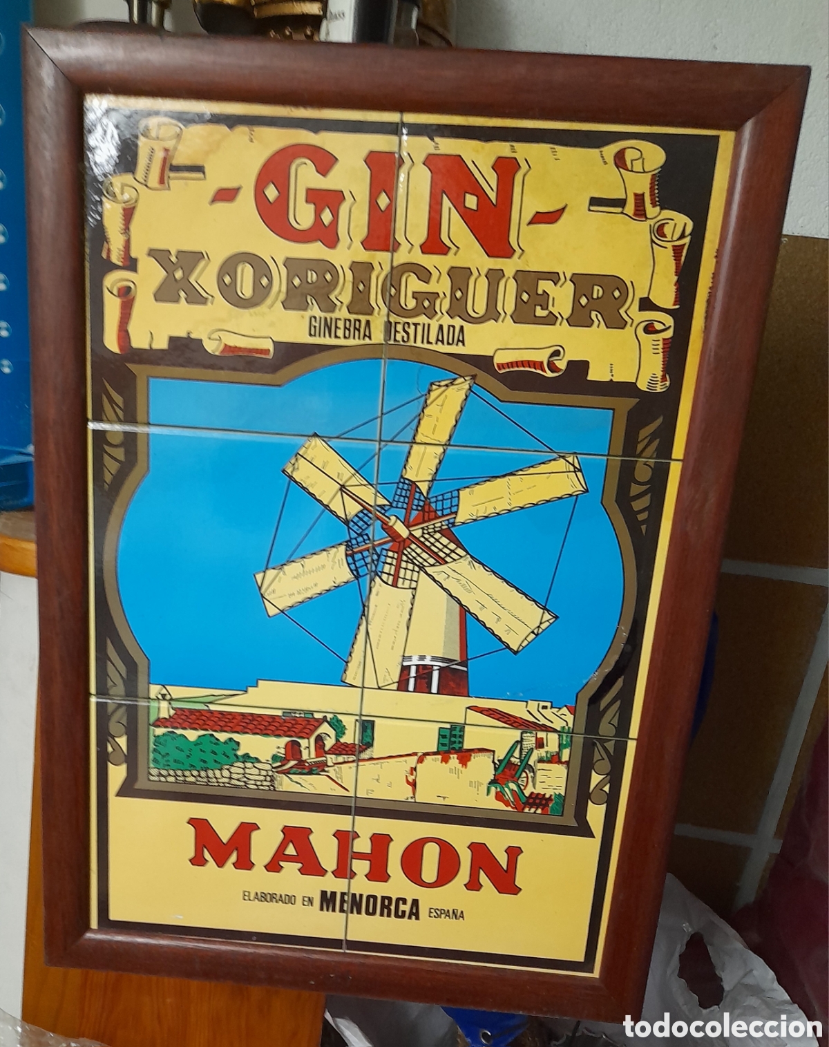 Coleccionismo: Publicidad gin de mahon - Foto 1