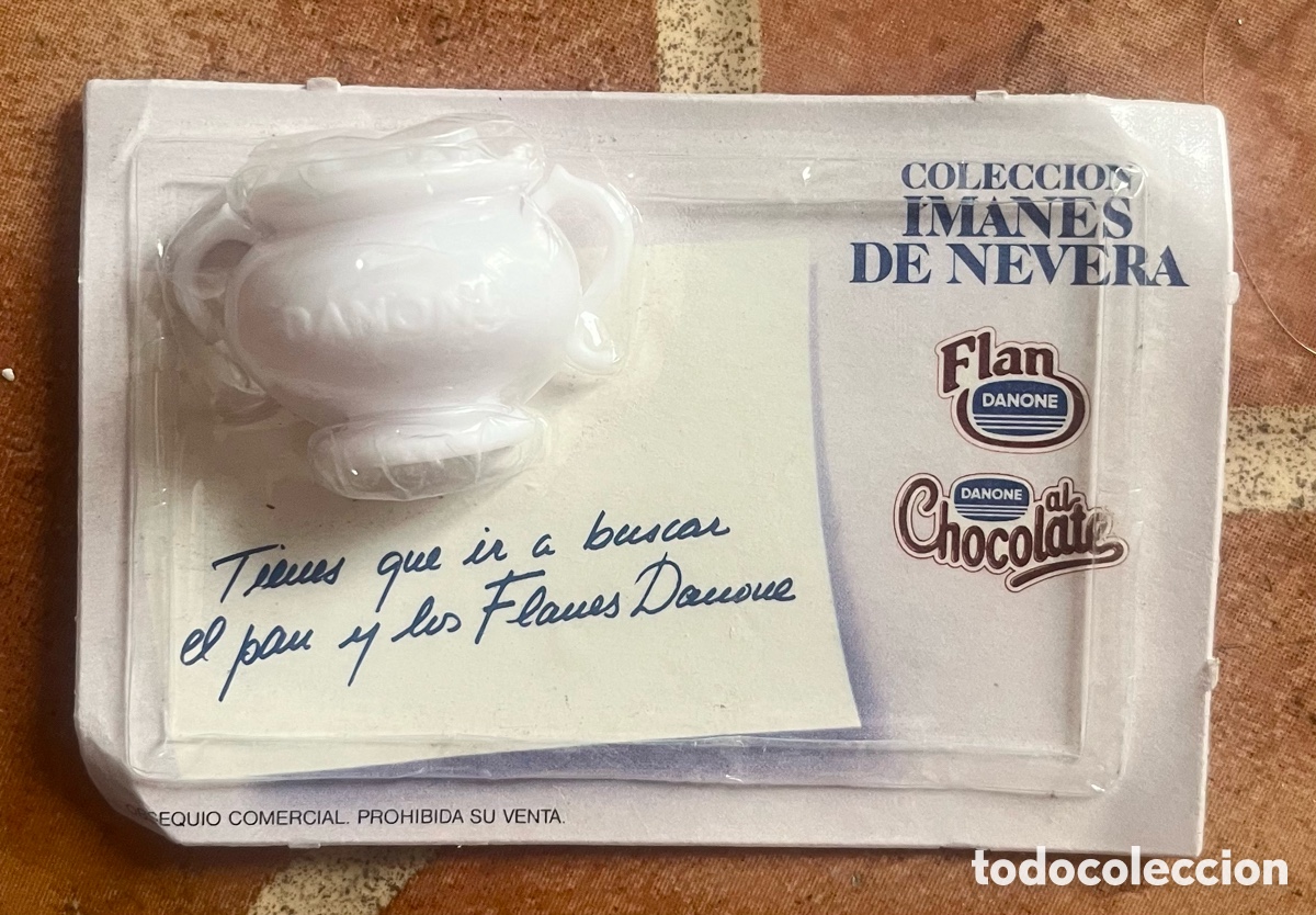 Coleccionismo: Im&aacute;n Danone Colecci&oacute;n - FLAN DANONE