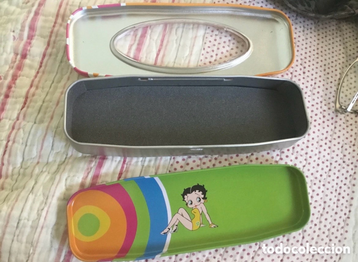 Coleccionismo: Estuche met&aacute;lico Betty Boop nuevo