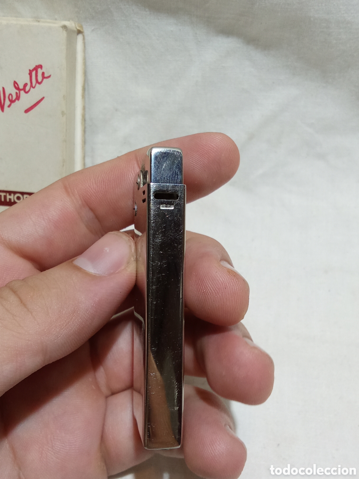 Coleccionismo: MECHERO VELETTE DE THORENS EN CAJA - Foto 5