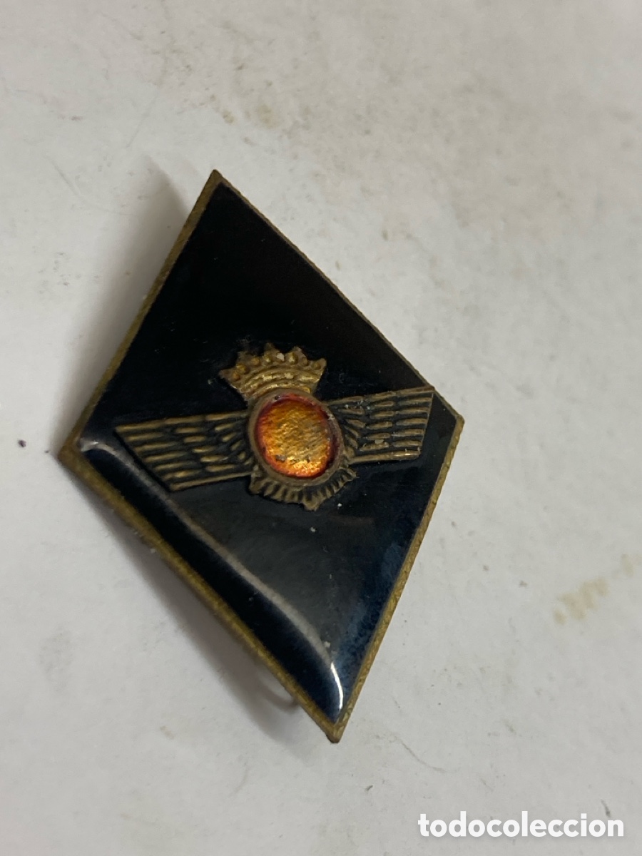 Coleccionismo: rombo de solapa o cuello del Ej&eacute;rcito del Aire y del Espacio de Espa&ntilde;a