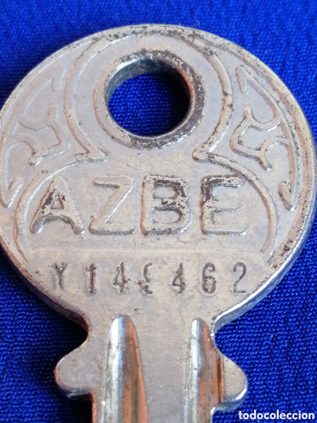 Coleccionismo: LLAVE MARCA AZBE- NUMERADA - Foto 2