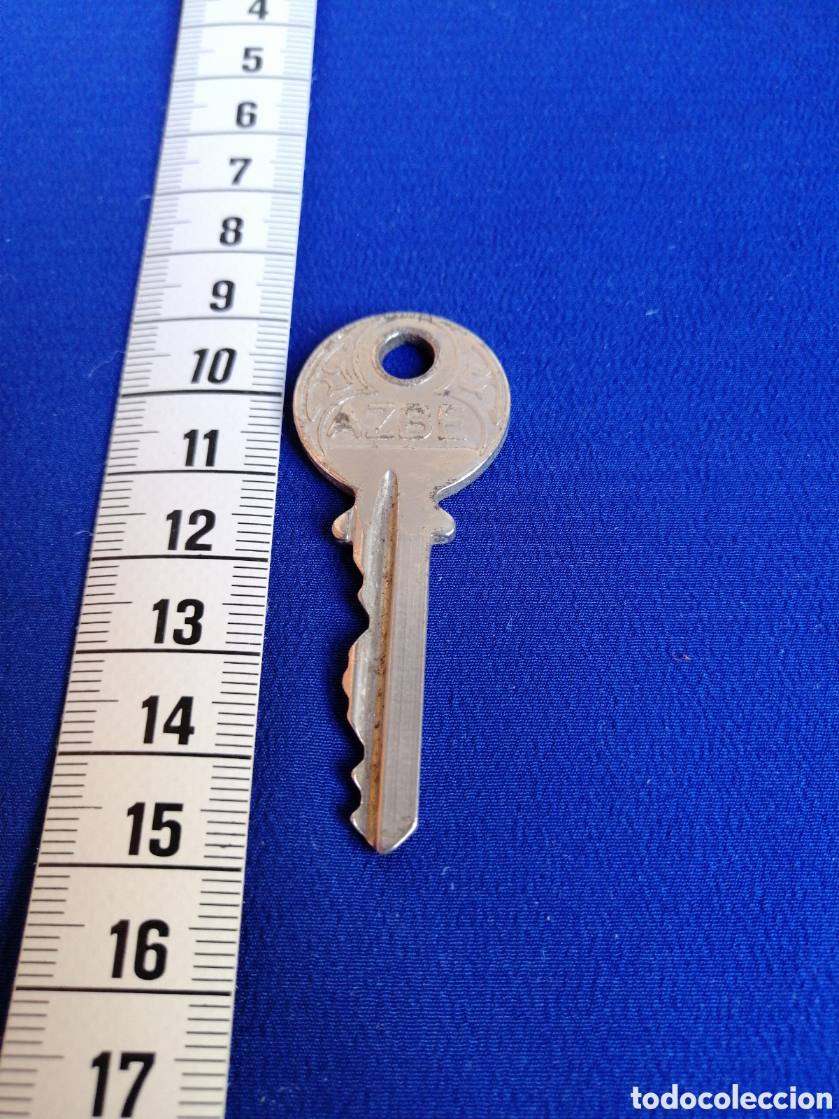 Coleccionismo: LLAVE MARCA AZBE- NUMERADA - Foto 3