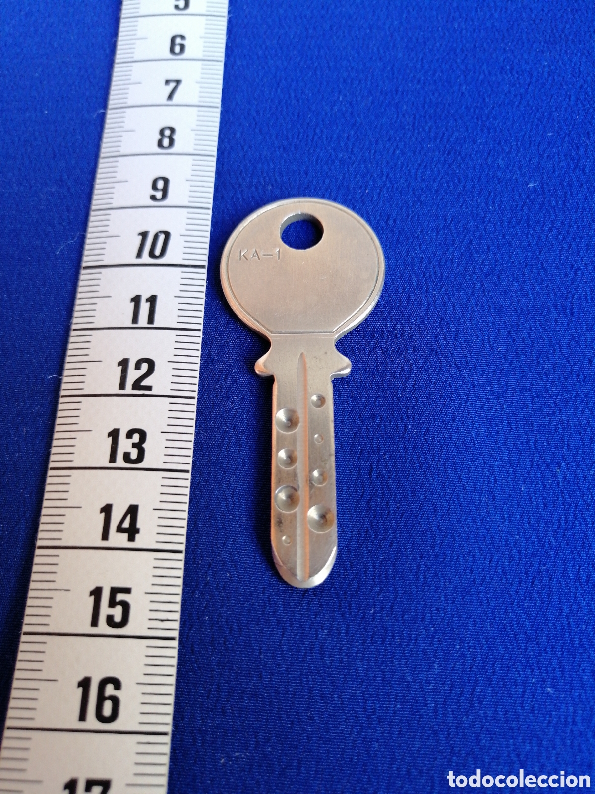 Coleccionismo: LLAVE MARCA KABA MODELO DIMPLE KEY - Foto 2