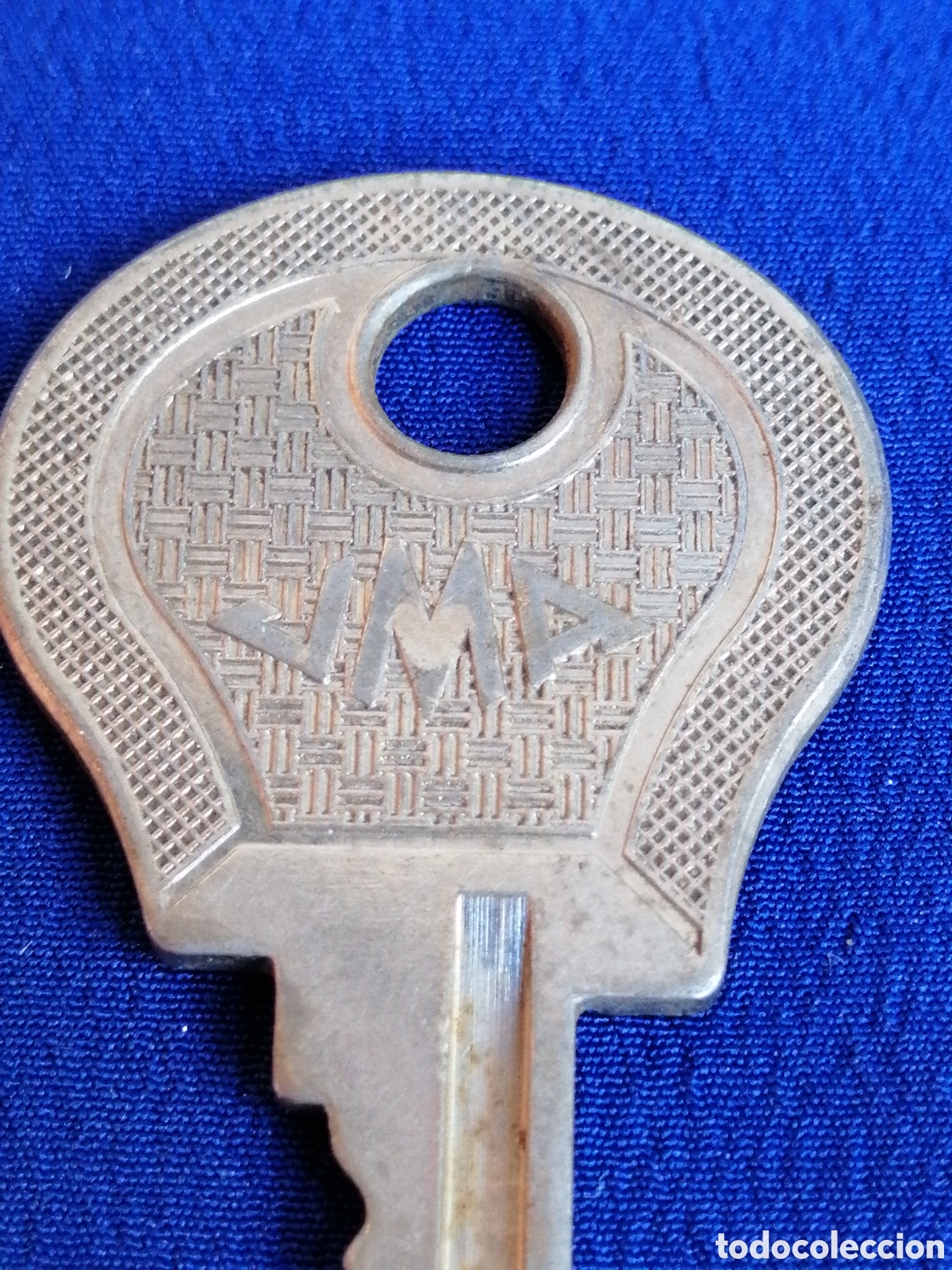Coleccionismo: LLAVE PARA COCHE MARCA JMA MODELO NE4 - Foto 2