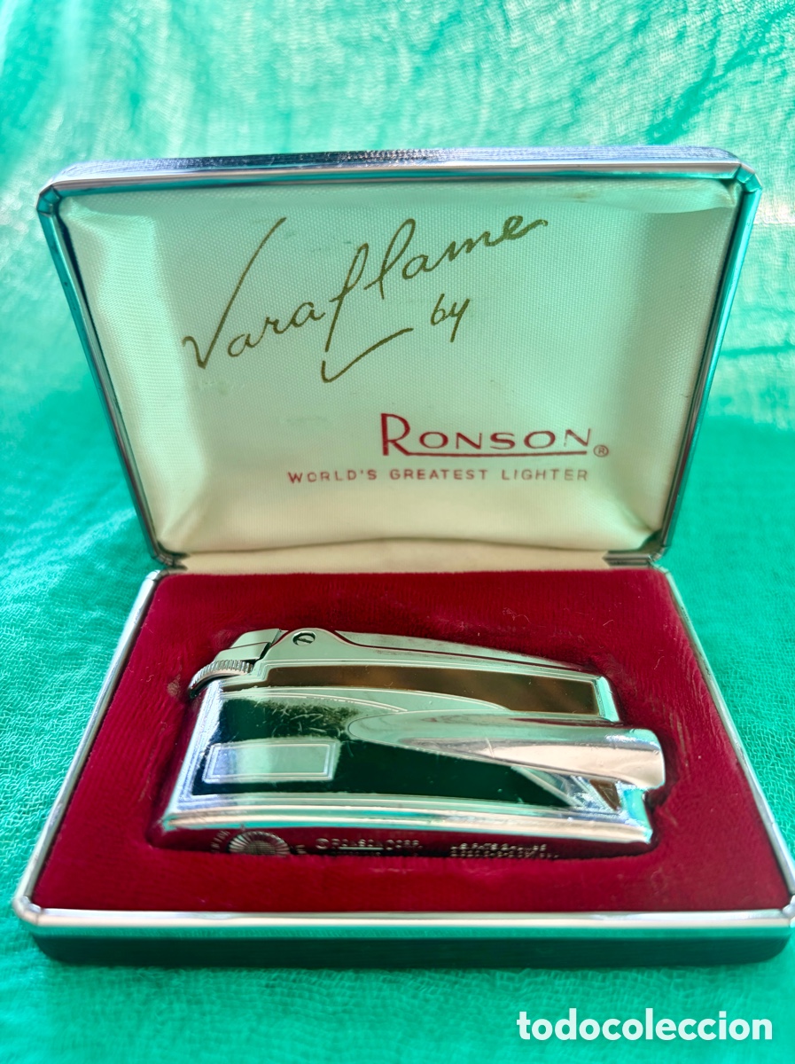 Coleccionismo: MECHERO ANTIGUO RONSON VARAFLAME