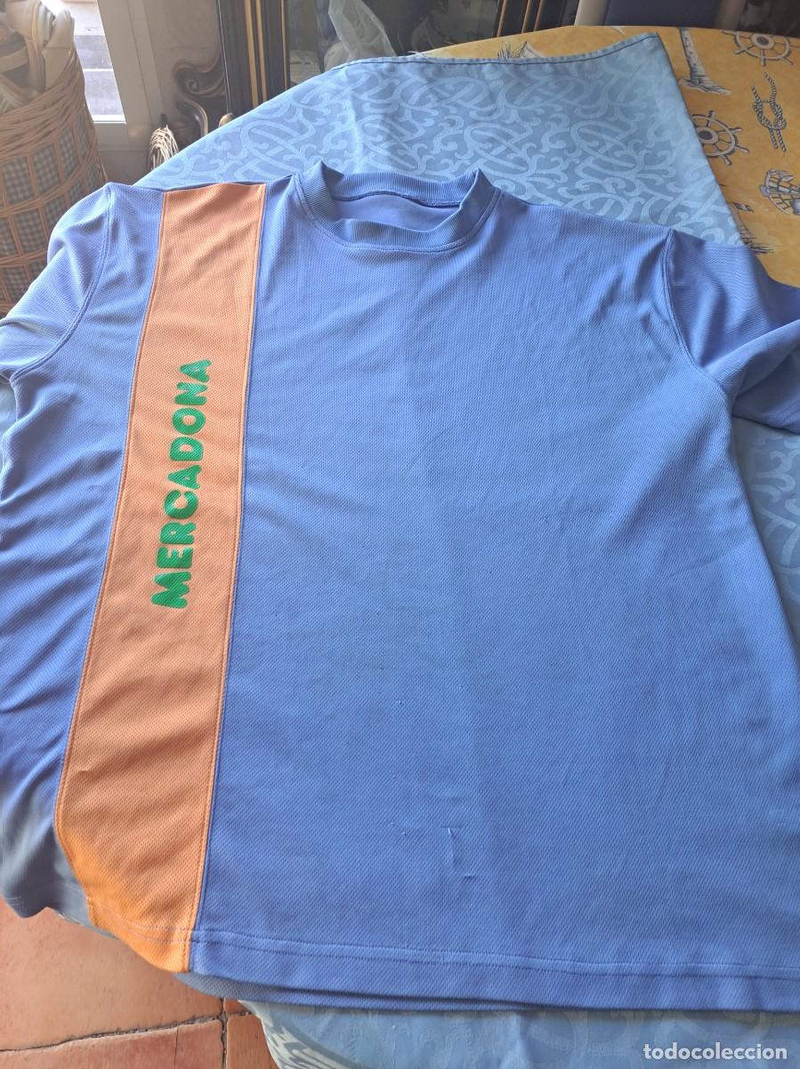 Coleccionismo: Antigua camiseta de Mercadona, Uniforme de los a&ntilde;os 90, talla XXL