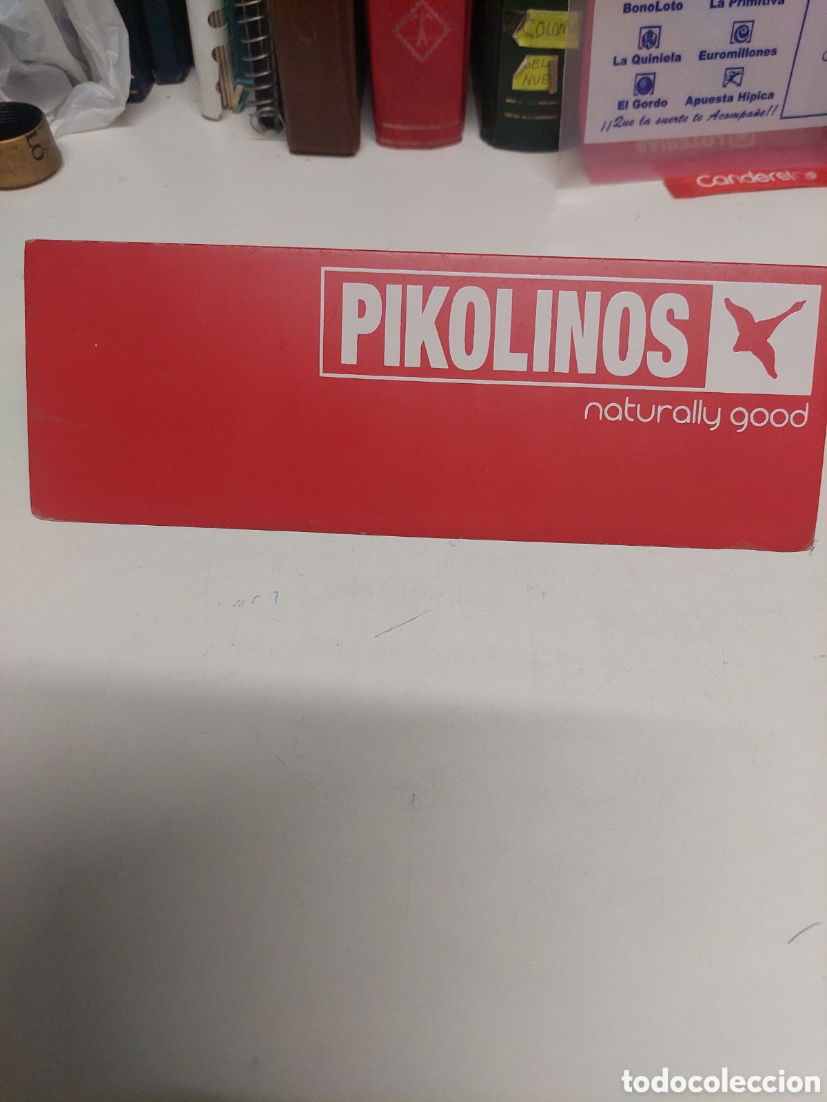 Coleccionismo: PIKOLINOS NATURALLY GOOD EST&Aacute;TICO PUBLICIDAD ZAPATOS Madera exposici&oacute;n