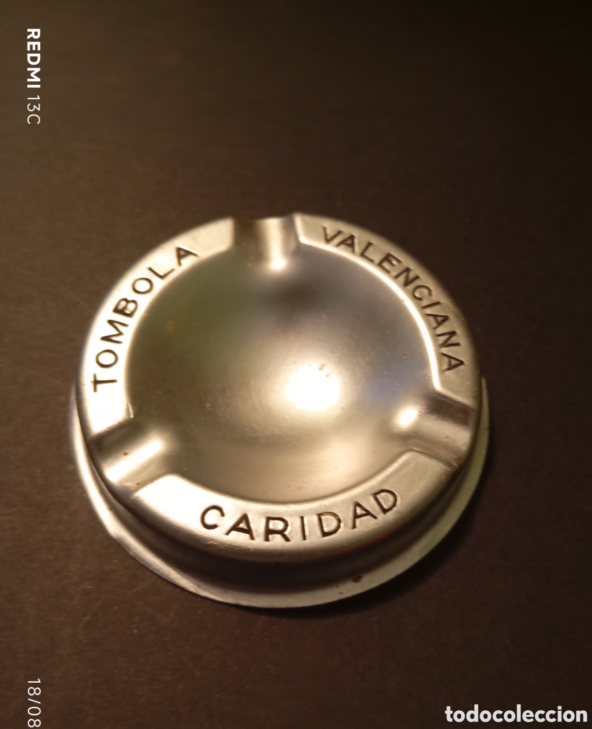 Coleccionismo: cenicero de la tombola de caridad valencia..................................