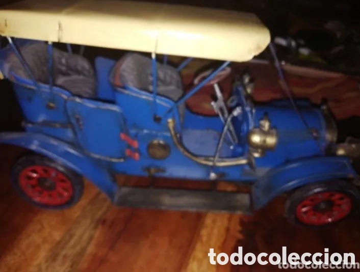 Coleccionismo: Coche vitange chapa retro