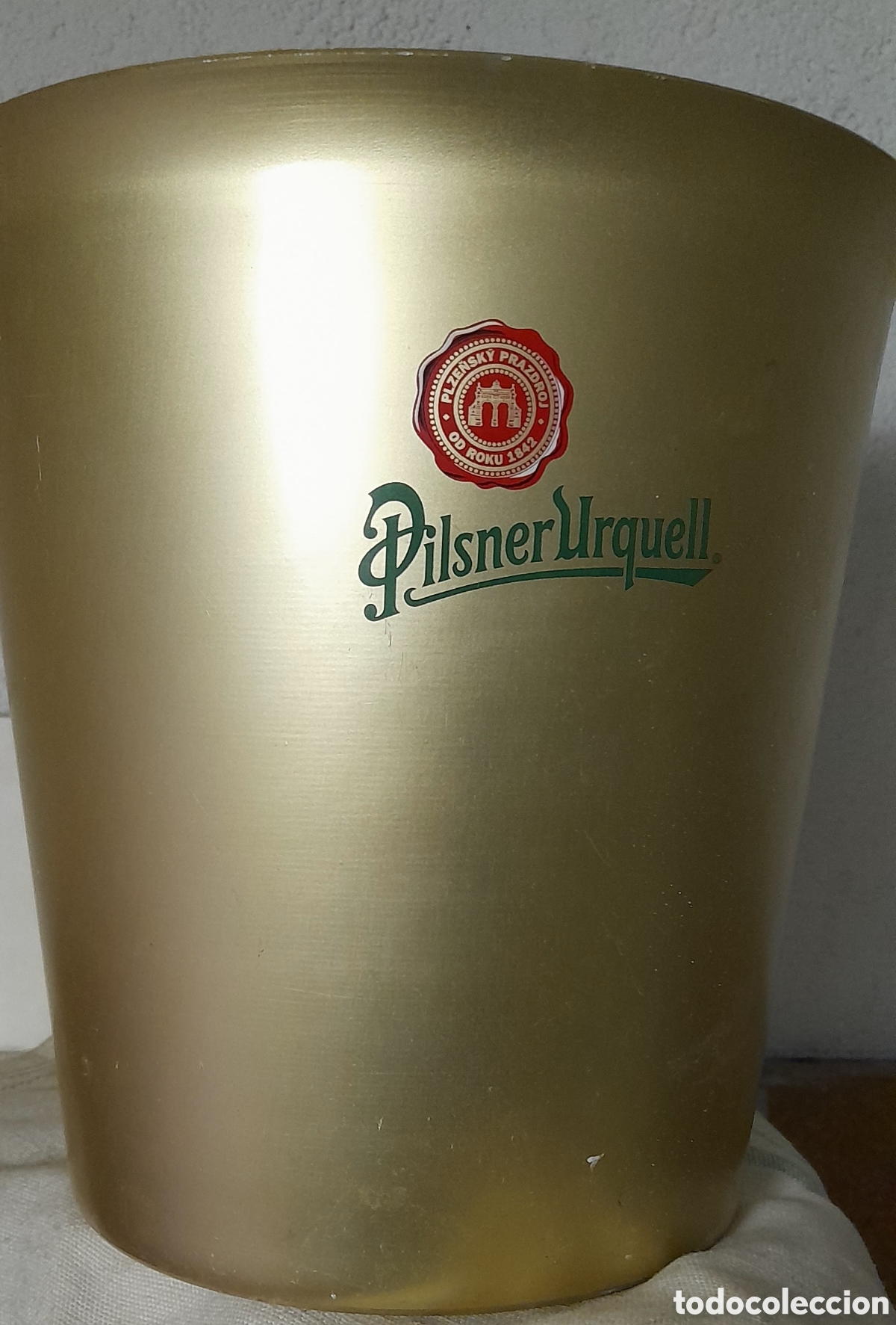 Collezionismo: Cubitera publicidad cerveza