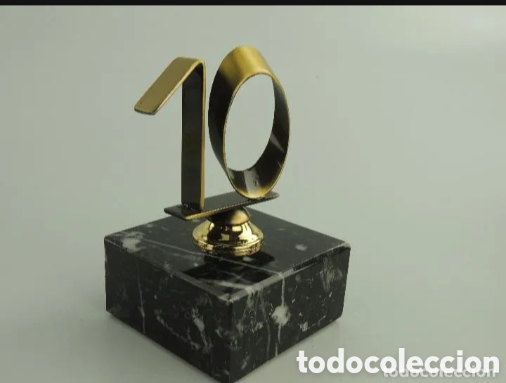 Coleccionismo: Trofeo base de marmol joyer&iacute;a - Foto 2