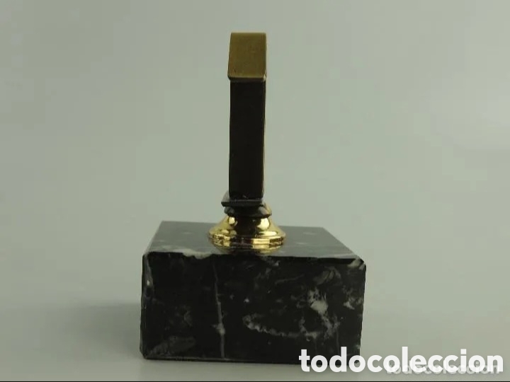 Coleccionismo: Trofeo base de marmol joyer&iacute;a - Foto 3