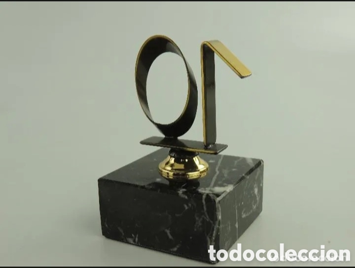 Coleccionismo: Trofeo base de marmol joyer&iacute;a - Foto 4
