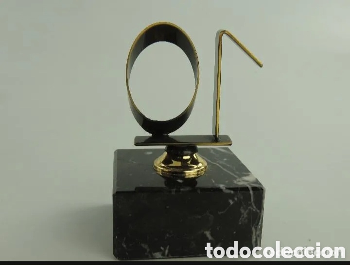 Coleccionismo: Trofeo base de marmol joyer&iacute;a - Foto 5