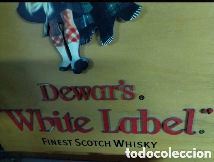 Coleccionismo: Publicidad madera whisky - Foto 4